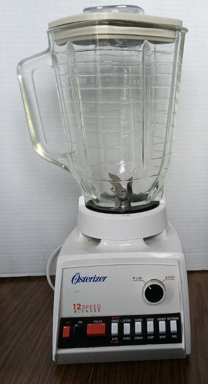 Osterizer 12 Speed Blender Model #852-08B Tested Works